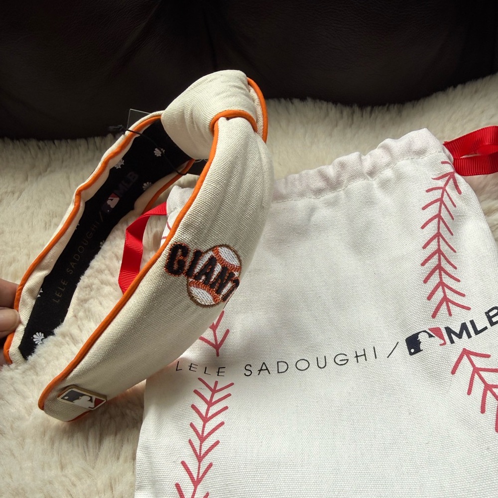Lele Sadoughi San Francisco Giants NEW Headband - Picture 3 of 4